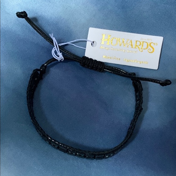 Howards Black Beaded Bracelet NWT - Picture 4 of 13